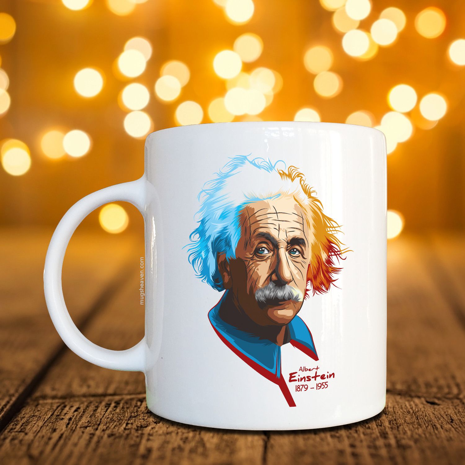 Albert Einstein Mug, Albert Einstein Coffee Mug 4 Mugs' Heaven
