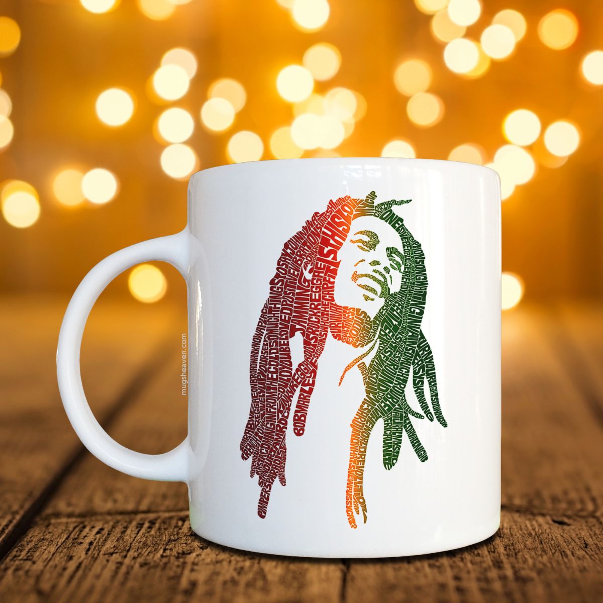 Bob Marley Mug, Reggae Coffee Mug Mugs' Heaven Heaven of Mugs