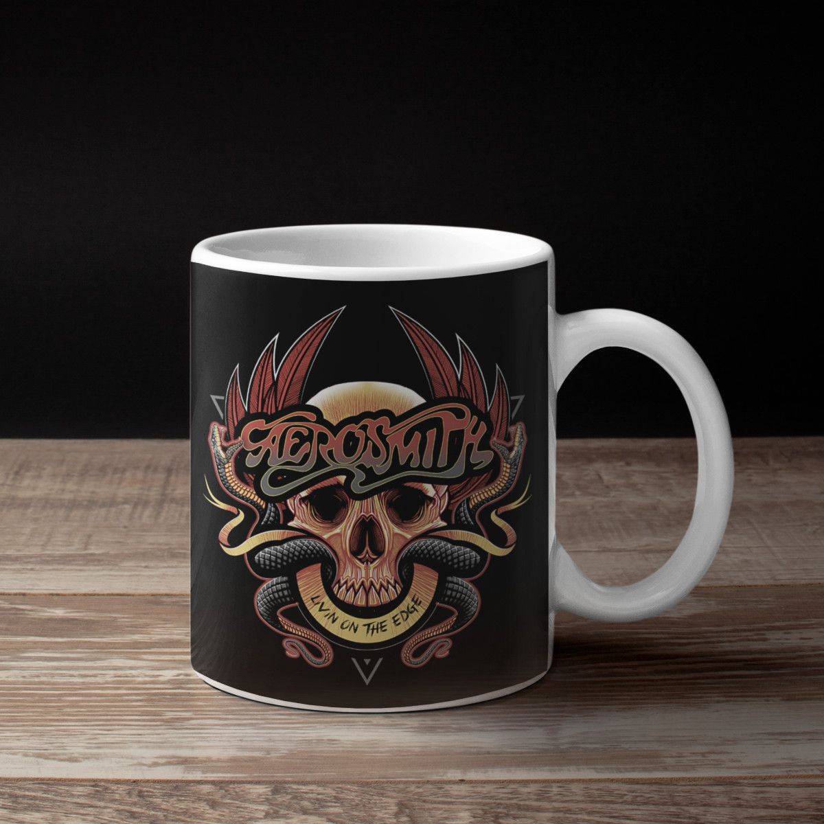 Aerosmith Band Logo Coffee Mug Mugs' Heaven Heaven of Mugs