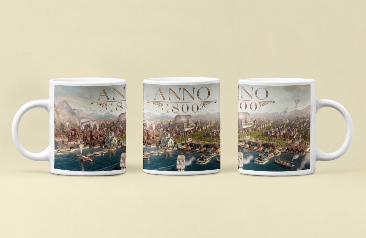 Anno 1800 Coffee Mug, Anno 1800 Game Coffee Mug Mugs' Heaven Heaven