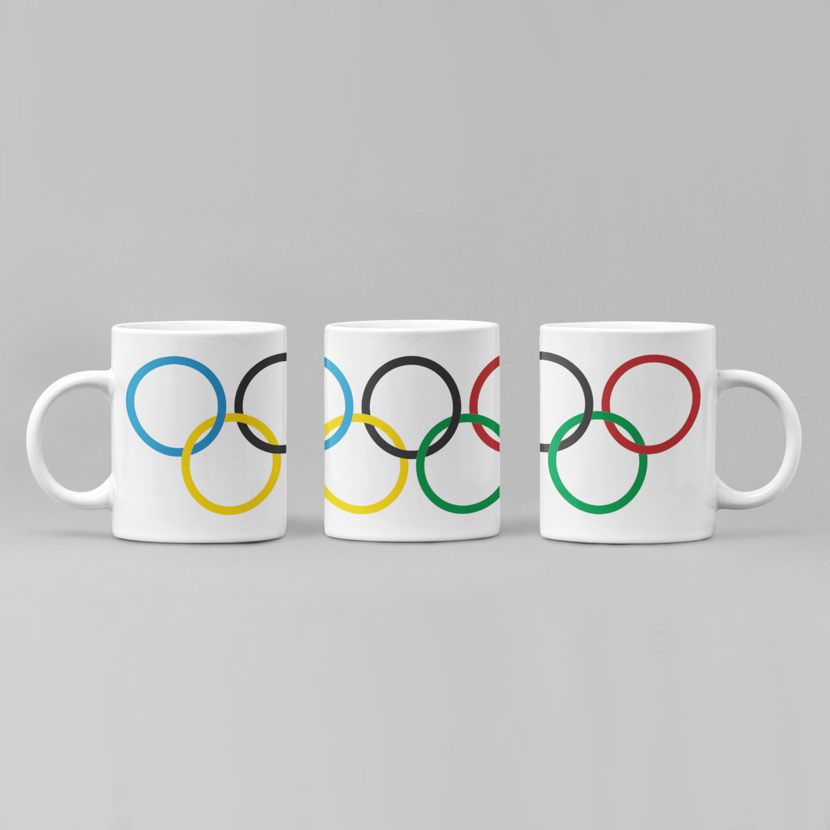 Olympic Coffee Mug, Olympic Logo Mug Mugs' Heaven Heaven of Mugs