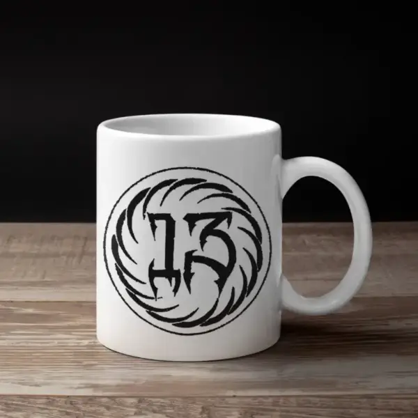 13 Band Mug 13 Band Logo Coffee Mug
