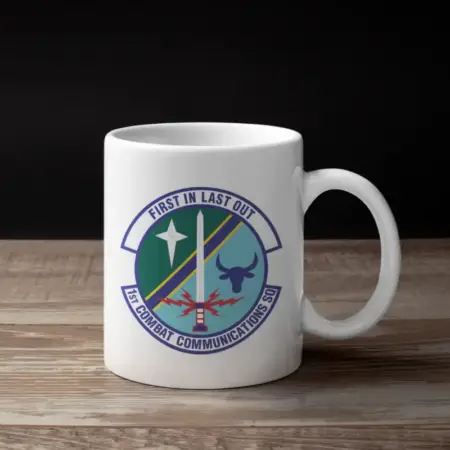 1st Combat Communications Squadron Coffee Mug