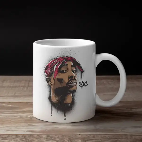 2 Pac Mug 2 Pac RAP Coffee Mug