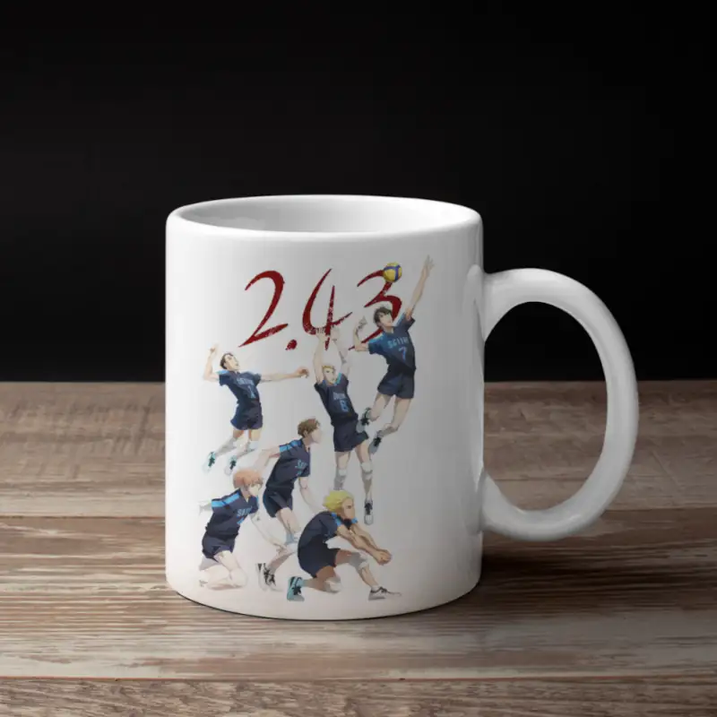 2.43 Seiin High School Boys Volleyball Team Coffe Mug
