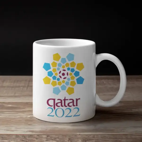 2022 World Cup Coffee Mug, World Cup Qatar 2022 Coffee Mug