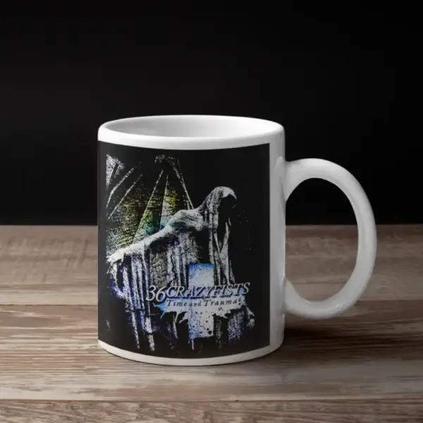 36 Crazyfists Time And Trauma Coffee Mug