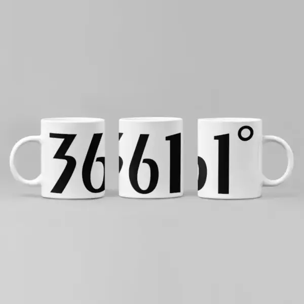 361 Coffee Mug, 361 Logo Mug