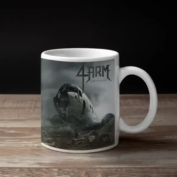 4Arm Coffee Mug, 4Arm Survivalist Coffee Mug