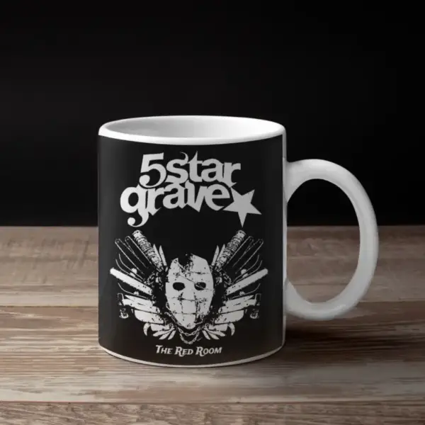 5 Star Grave Band Coffee Mug