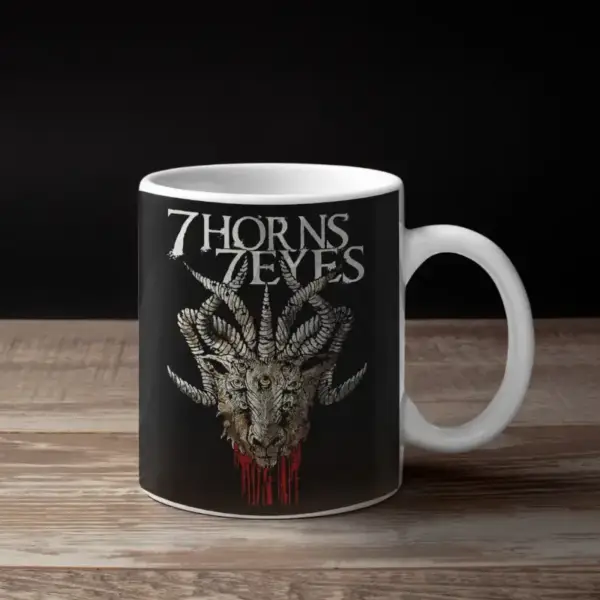 7 Horns 7 Eyes Band Coffee Mug