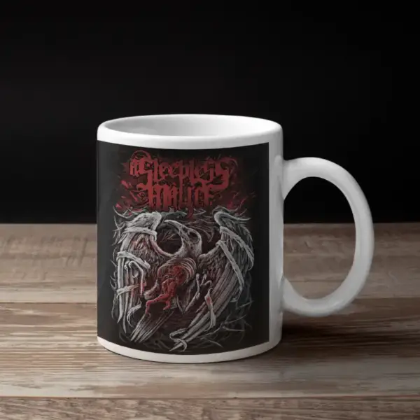 A Sleepless Malice Coffee Mug, A Sleepless Malice Artwork Coffee Mug