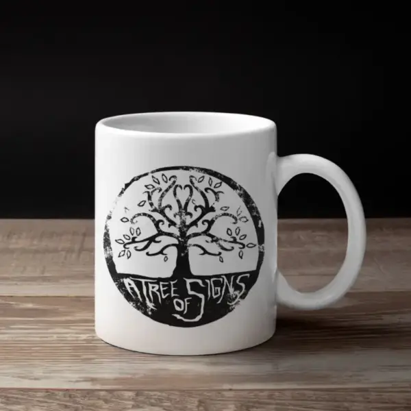 A Tree of Signs Mug, A Tree of Signs Logo Coffee Mug