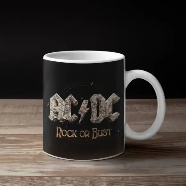 ACDC Rock or Bust Coffee Mug