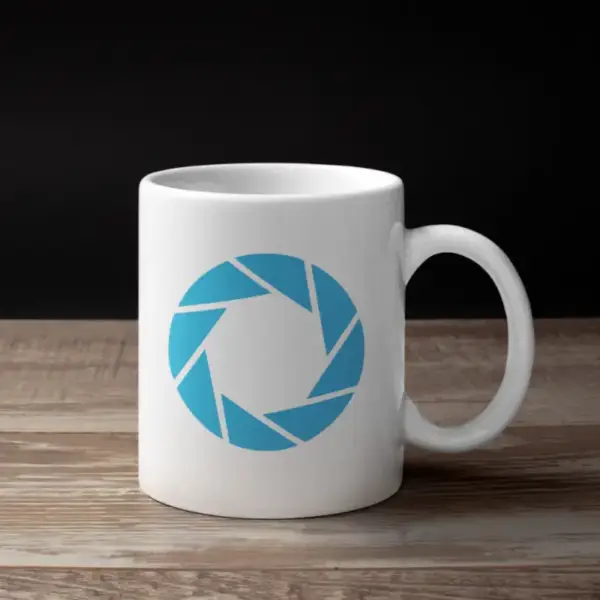Aaperture Science Portal Coffee Mug, Aaperture Science Portal Mug