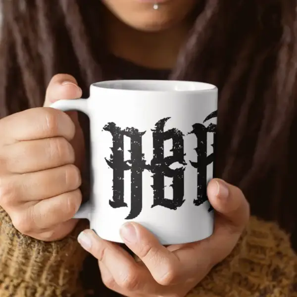Abaton Band Mug Abaton Band Logo Coffee Mug Doom Metal - Image 2