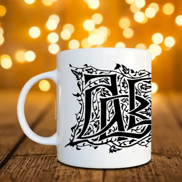 Abbot Band Mug Abbot Band Logo Coffee Mug Doom Metal
