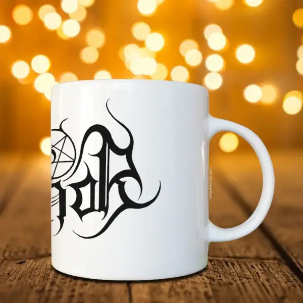 Abhor Band Mug Abaton Band Logo Coffee Mug Death Metal - Image 2