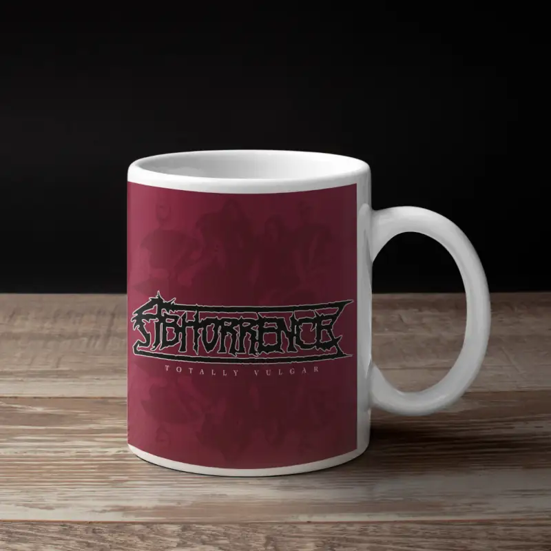 Abhorrence Coffee Mug, Abhorrence Totally Vulgar Coffee Mug