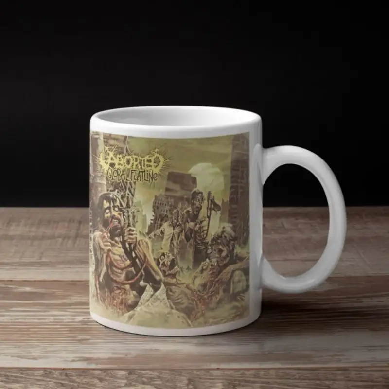 Aborted Coffee Mug, Aborted Global Flatline Coffee Mug
