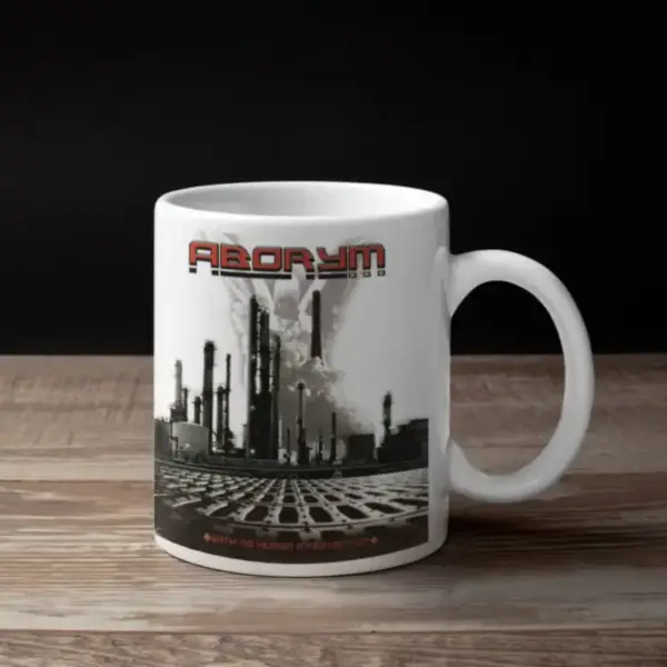 Aborym Coffee Mug, Aborym With No Human Intervention Coffee Mug
