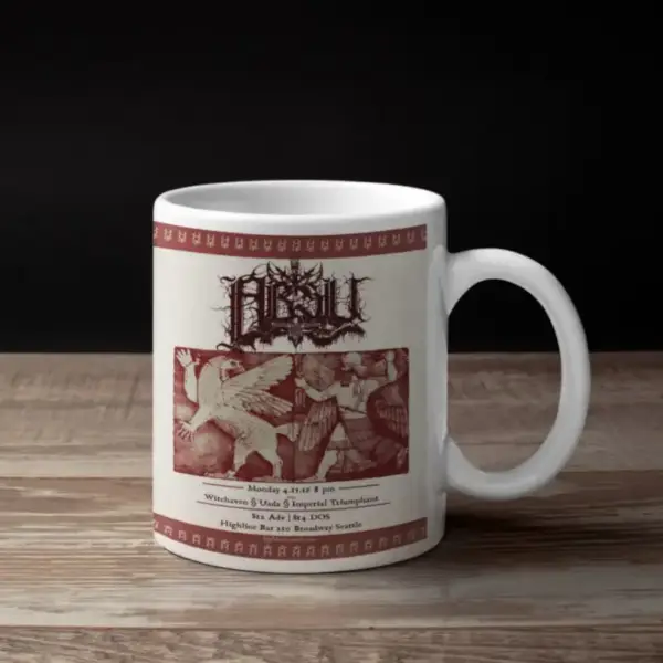 Absu Coffee Mug, Absu Witchaven UADA Tour Coffee Mug