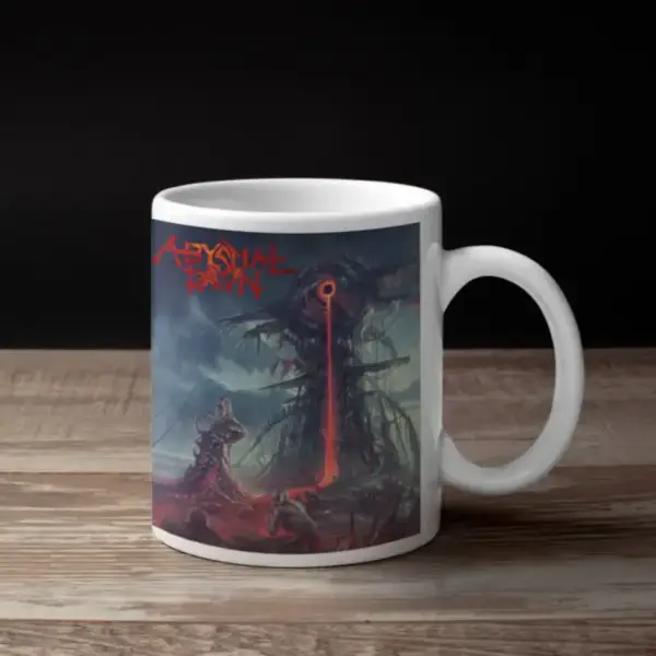 Abysmal Dawn Coffee Mug, Abysmal Dawn Obsolescence Coffee Mug