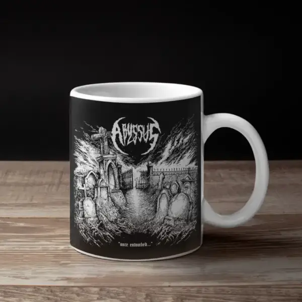 Abyssus Once Entombed Cover Coffee Mug