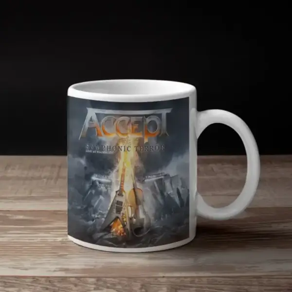 Accept Coffee Mug, Accept Symphonic Terror Coffee Mug