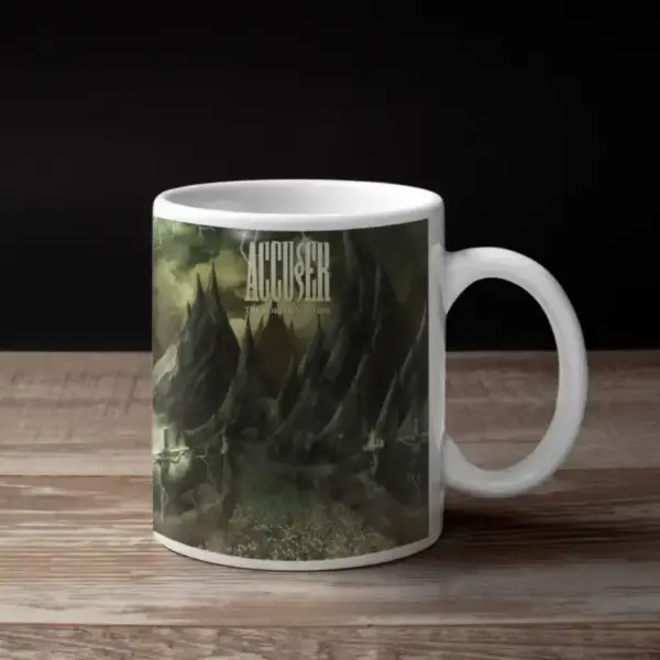 Accuser Coffee Mug, Accuser The Forlorn Divide Coffee Mug