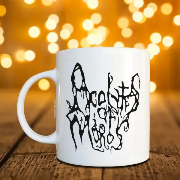 Acolytes of Moros Mug Acolytes of Moros Logo Coffee Mug Doom Metal