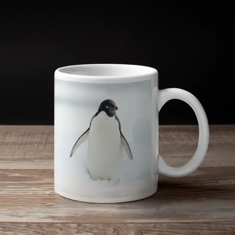 Adelie Penguin Coffee Mug, Animal Adelie Penguin Coffee Mug