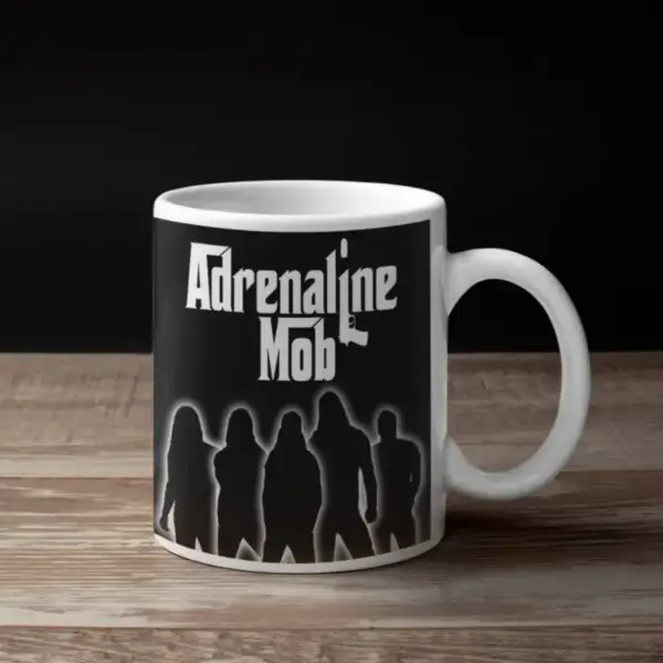 Adrenaline Mob Coffee Mug, Adrenaline Mob Artwork Coffee Mug