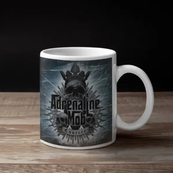 Adrenaline Mob Coffee Mug, Adrenaline Mob Coverta Coffee Mug