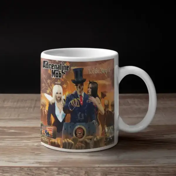 Adrenaline Mob Coffee Mug, Adrenaline Mob We the People Coffee Mug
