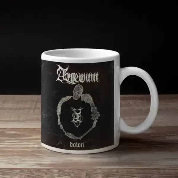 Aergewinn Coffee Mug, Aergewinn Down Coffee Mug