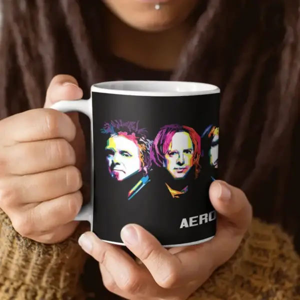 Aerosmith Band Members Coffee Mug - Image 2