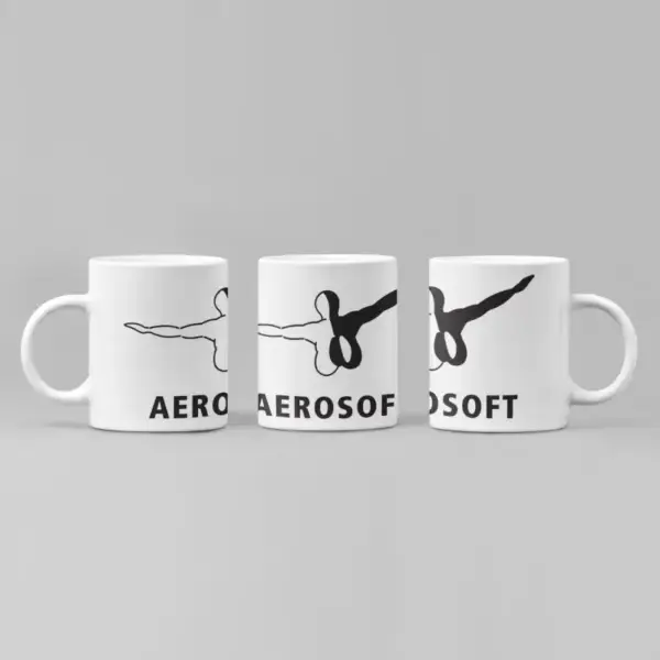 Aerosoft Coffee Mug, Aerosoft Logo Mug