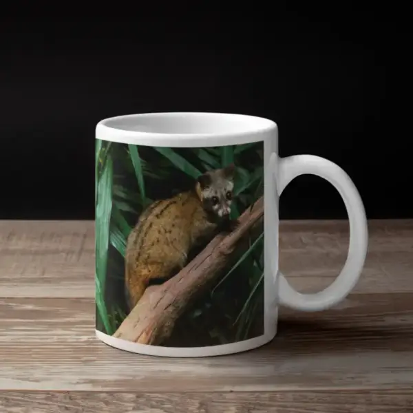 African Palm Civet Coffee Mug, Animal African Palm Civet Coffee Mug