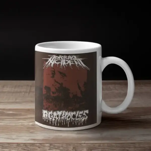 Agathocles Coffee Mug, Agathocles Torture Incident Split Coffee Mug