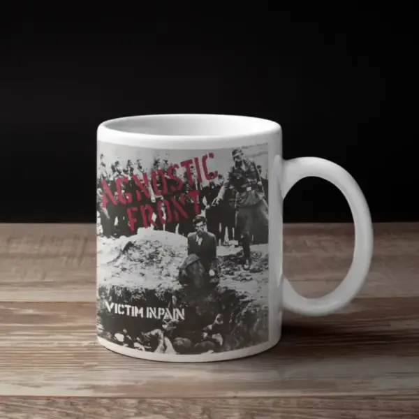 Agnostic Front Coffee Mug, Agnostic Front Victim In Pain Coffee Mug