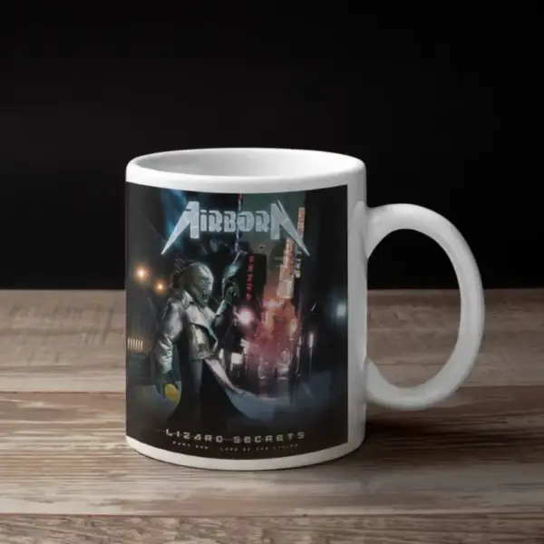 Airborn Coffee Mug, Airborn Lizard Secrets Coffee Mug