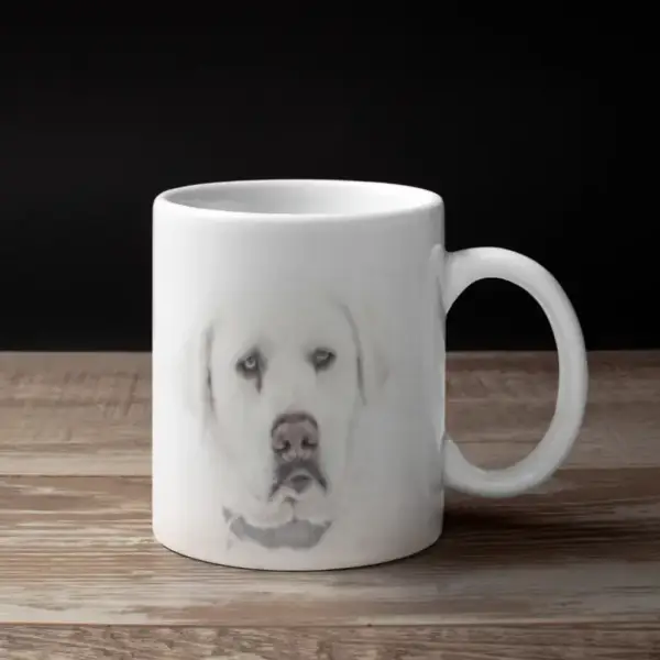 Akbash Coffee Mug, Animal Akbash Coffee Mug
