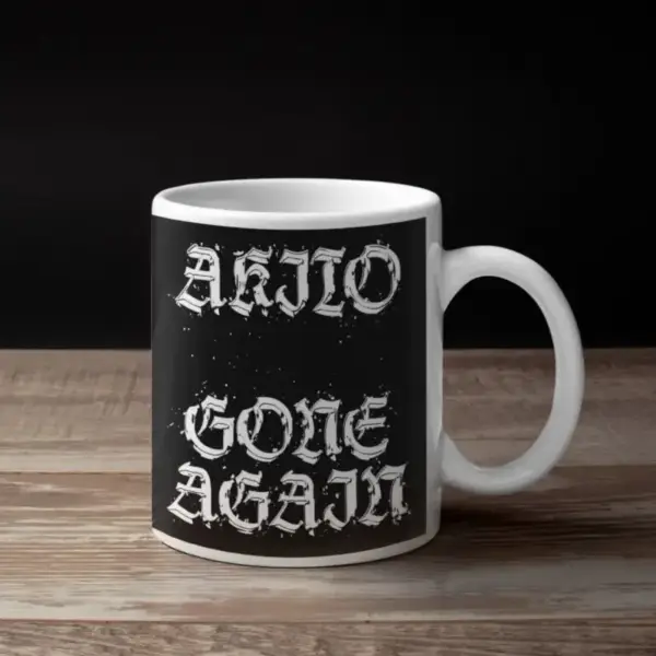 Akito Coffee Mug, Akito Gone Again Coffee Mug