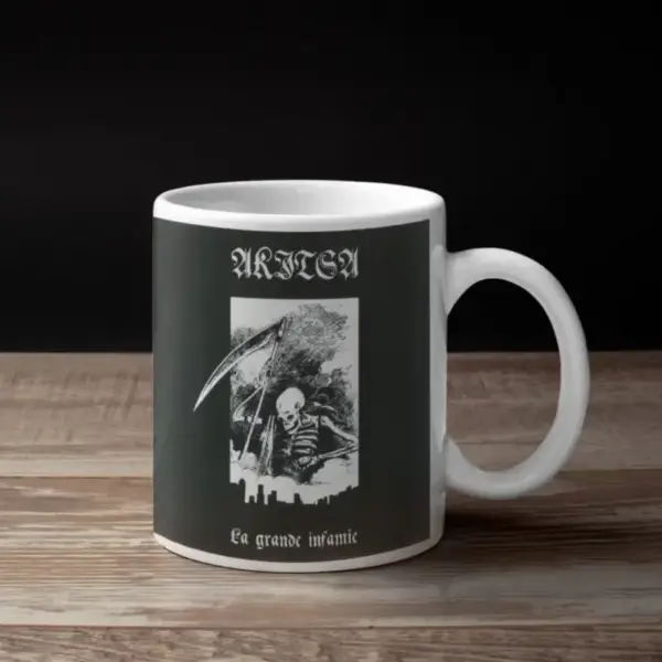 Akitsa Coffee Mug, Akitsa La Grande Infamie Coffee Mug