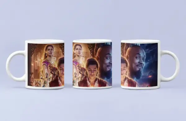 Aladdin Coffee Mug, Aladdin Movie Coffee Mug