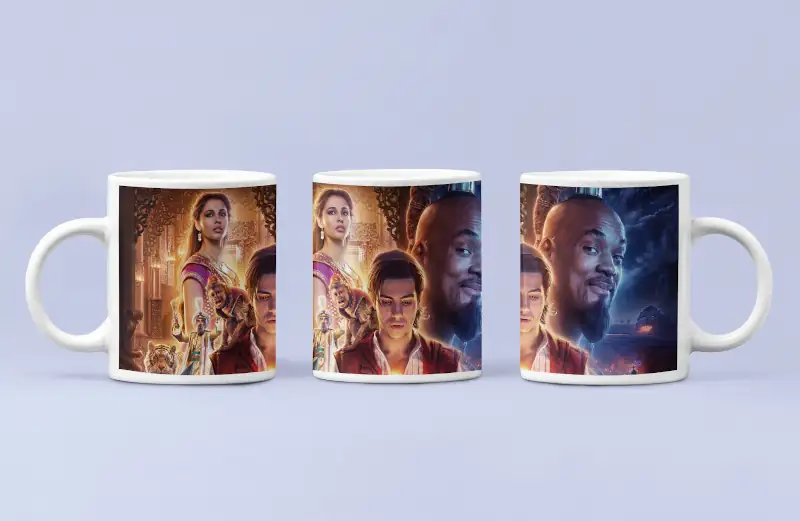 Aladdin Coffee Mug, Aladdin Movie Coffee Mug