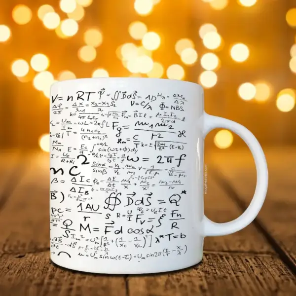 Albert Einstein Mug, E=mc 2 Coffee Mug - Image 2