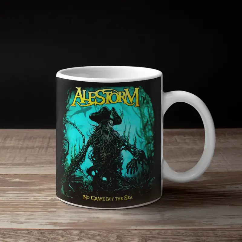 Alestorm No Grave But The Sea Coffee Mug