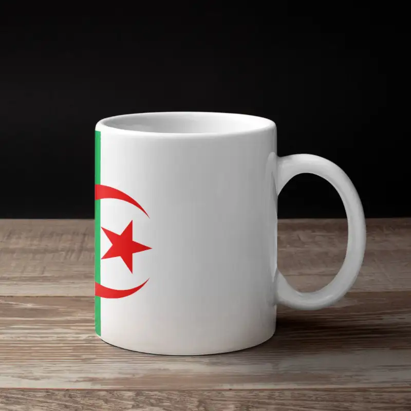 Algeria Flag Coffee Mug, Algeria's National Flag Mug